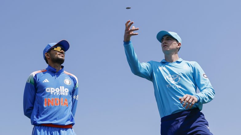IND vs ENG, 3rd ODI 2026 Toss Report and Playing XIs Live Update: England Opt To Bat; Jasprit Bumrah Misses Out, KL Rahul Returns